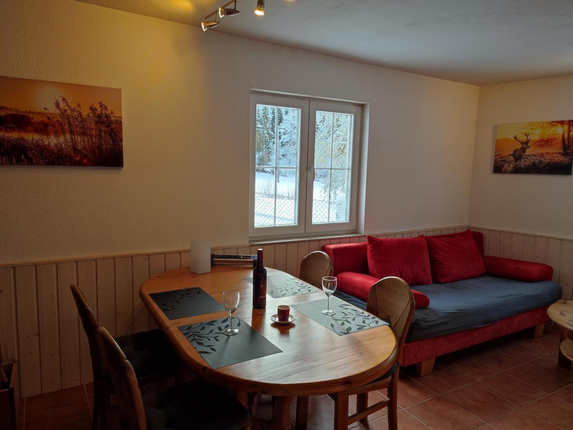 Ferienhaus Schwarzwald Seewald Erzgrube Badesee 100% Natur Eksteriør billede